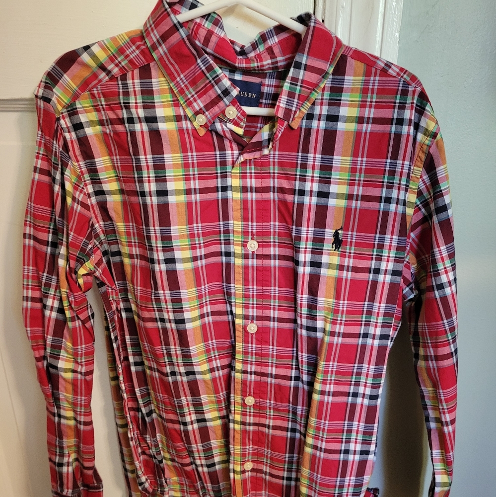 Boys size 7 Ralph Lauren long sleeve